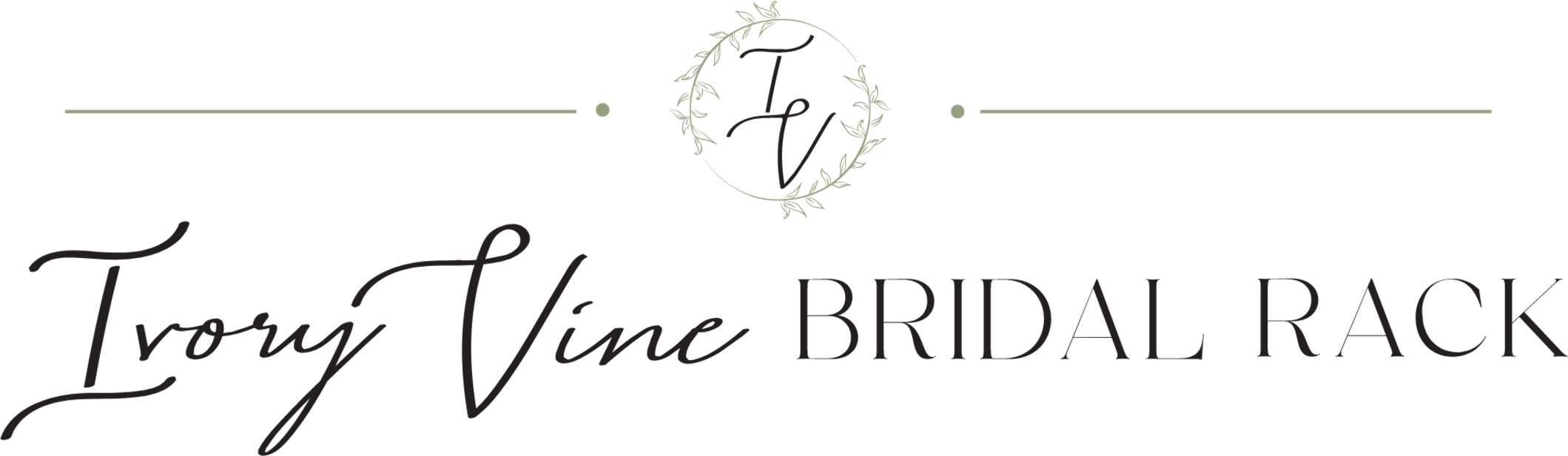 Ivory Vine Bridal Rack