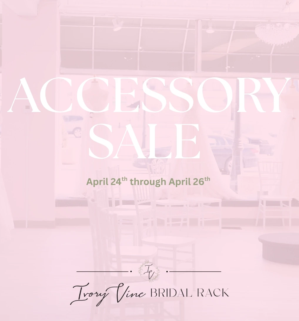 Ivory Vine Bridal Rack Turns 1 banner