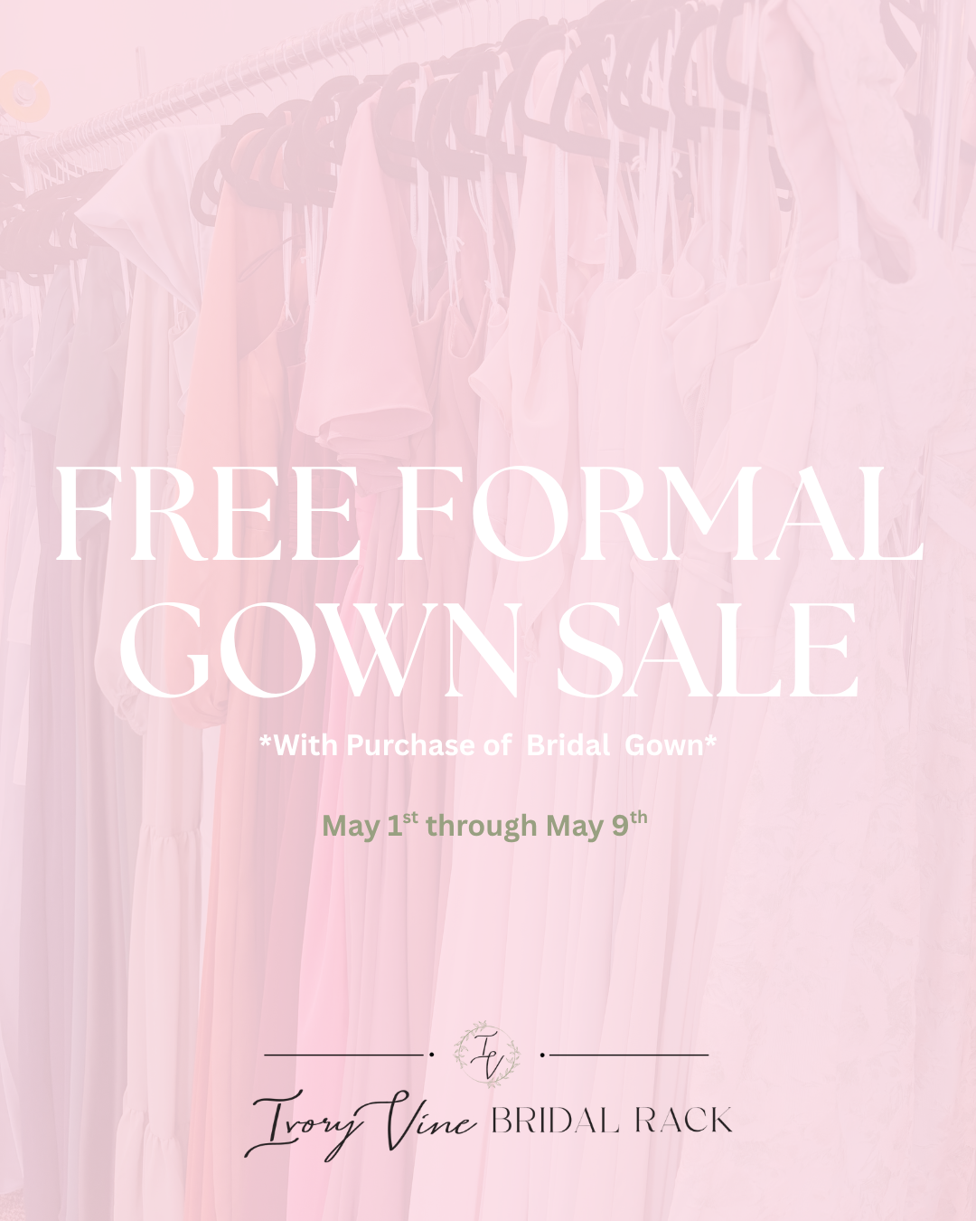 Free Formal Gown Sale