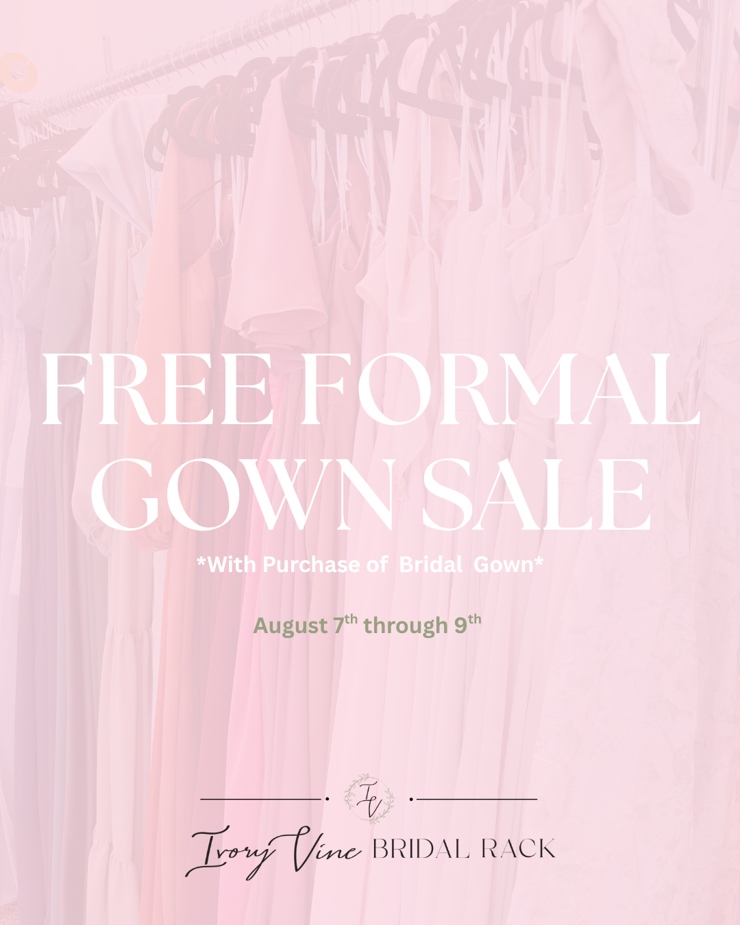 Free Formal Gown Sale