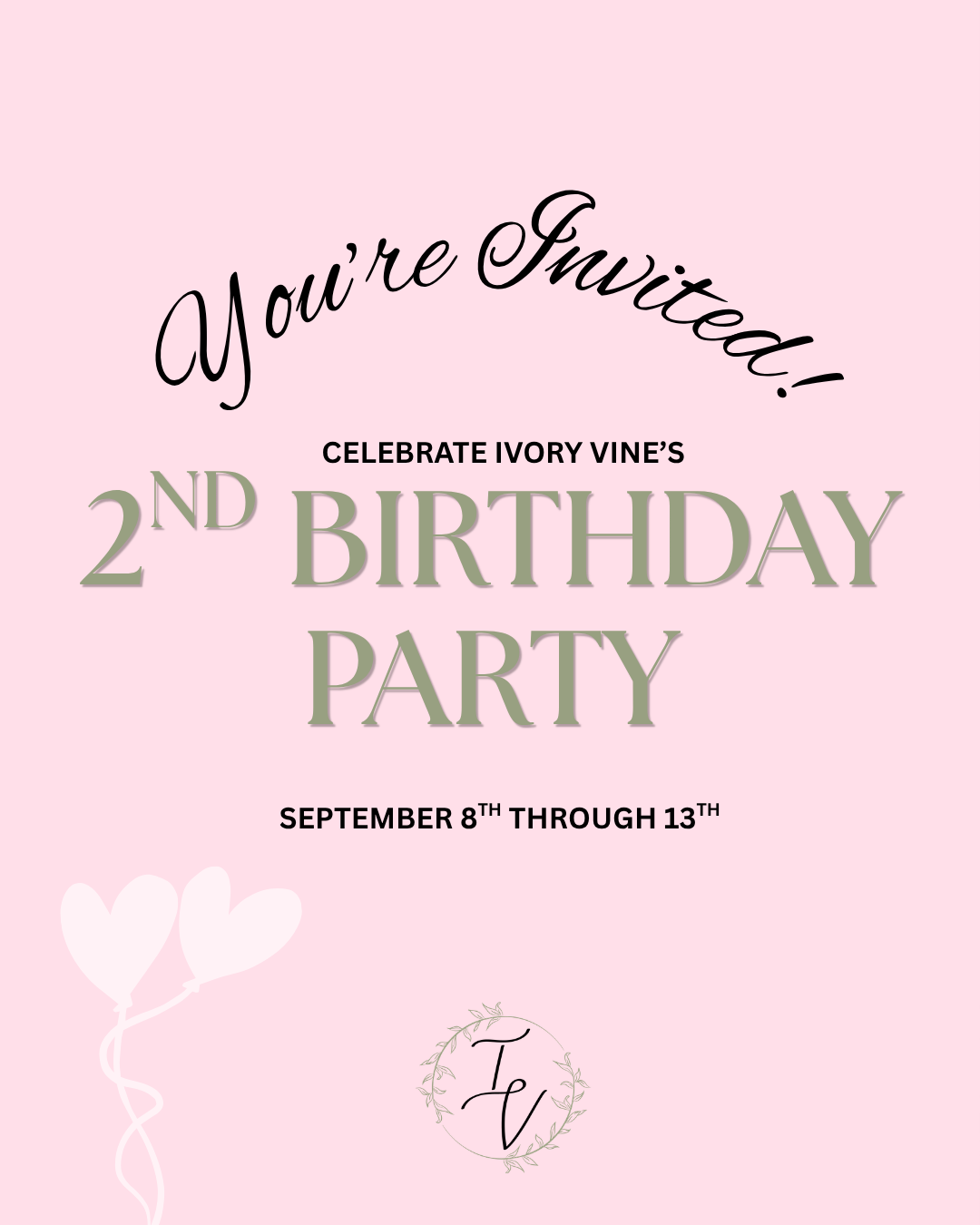 IVBR's 2nd Birthday Party