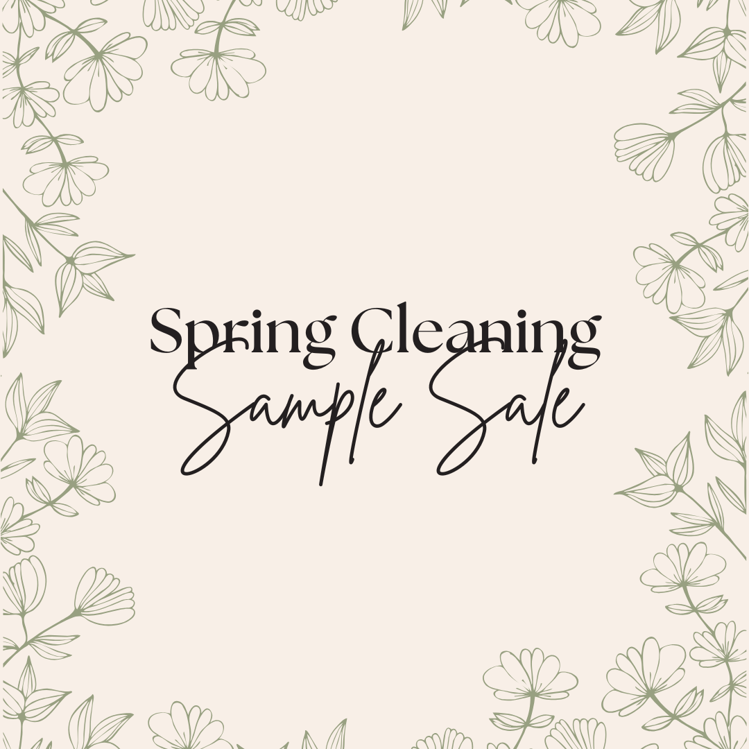 Spring Cleaning Sample Sale Banner