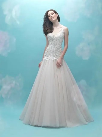 Allure Bridals 9461 #0 default Ivory/Silver thumbnail
