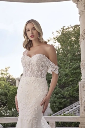 Casablanca Bridal Kitty #2 default Champagne/Nude/Ivory/Silver thumbnail