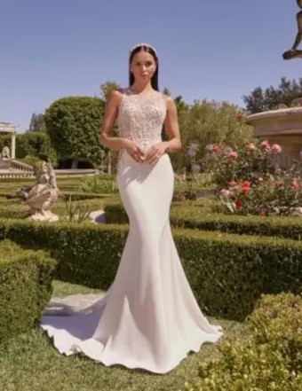Casablanca Bridal Philipa #0 default Ivory/Nude/Blue/Silver thumbnail