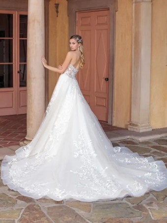 Casablanca Bridal Tegan #1 default Ivory thumbnail