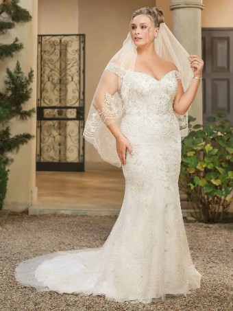 Casablanca Bridal Bianca #3 Champagne/Ivory/Silver thumbnail