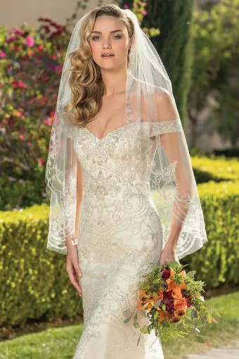 Casablanca Bridal Bianca #2 Champagne/Ivory/Silver thumbnail