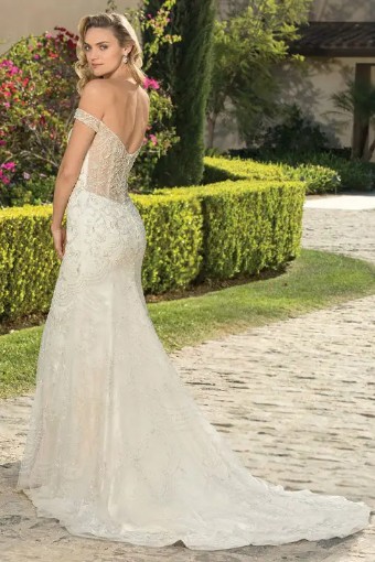 Casablanca Bridal Bianca #1 Champagne/Ivory/Silver thumbnail