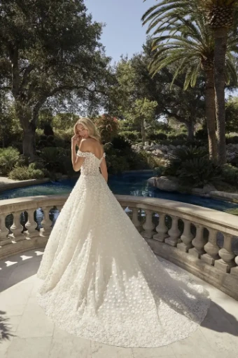 Casablanca Bridal 2494 Rhode-C #1 Ivory/Sorbet/Nude/Ivory thumbnail