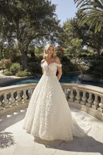 Casablanca Bridal 2494 Rhode-C #0 default Ivory/Sorbet/Nude/Ivory thumbnail