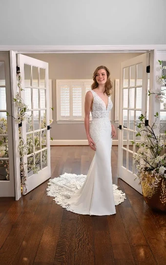 Essense of Australia D3254 #0 default Ivory thumbnail