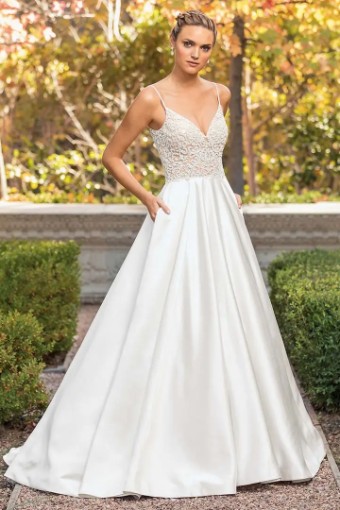 Casablanca Bridal Arielle #0 default Candle Light/Silver thumbnail