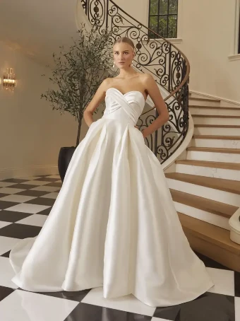 Casablanca Bridal Lorelai #0 default Ivory thumbnail