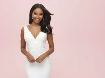 Allure Bridals 3210 #2 default Almond/Ivory/Champagne thumbnail
